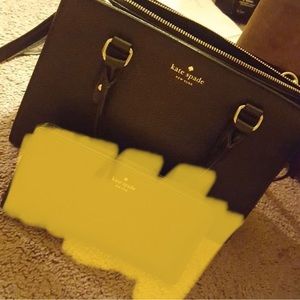 Black Kate spade purse